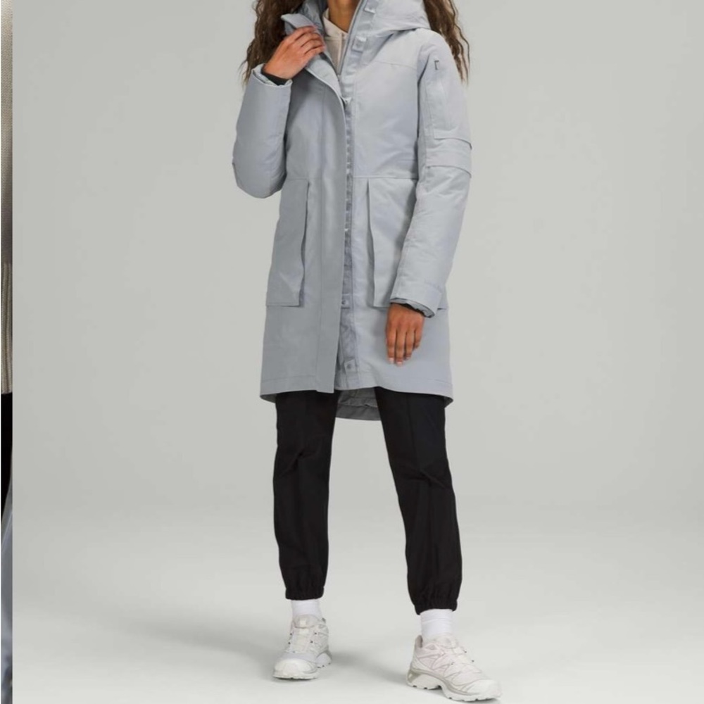 Lululemon Athletica Women's Light Gray Ski Jacket